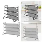 Spice Rack 4 Tier Bathroom Shelf Storage Shelf for Pantry Shower Bathroom