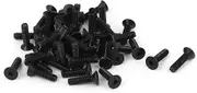 uxcell M2.5x10mm 10.9 Carbon Steel Countersunk Head Hex Socket Screw 50pcs