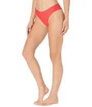Volcom L6914 Womens Red Simply Seamless Skimpy Bikini Bottoms Size XL