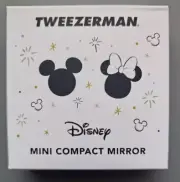 NIB Tweezerman Disney Mini Magnifying, Compact, Portable make up Mirror 3’’ $28