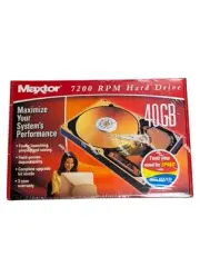 Maxtor DiamondMax Plus Internal Hard Drive 40 GB 3.5 L01J0 Ultra ATA/133 SEALED