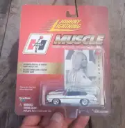 Vintage Johnny Lightning Die Cast Toy Car 1974 Hurst Olds Oldsmobile 442 'Vert