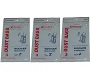 EnviroCare 9 Hoover Type Z Single Ply Vacuum Cleaner Bags, Power Drive, Auto Dri
