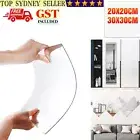 DIY Glass Mirror Tiles Wall Sticker Square Self Adhesive Stick-On Art Home Decor