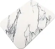 Mikinona Super Absorbent Non Slip Diatomaceous Floor Mat Marble Kitchen Rug for Bathroom and Entryway Water Absorption Carpet with Unique Pattern Easy to Clean Indoor Rug