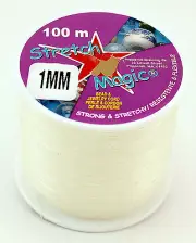 Large Roll Stretch Magic Beading & Jewelry Cord Bulk Sizes 0.5mm, 0.7mm 1mm