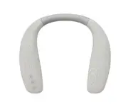 S07 600mAh Gray Neck-mounted Wireless Bluetooth Speaker Fabric Portable Echo Wall Wearable Subwoofer Stereo Player