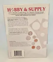 600 Assorted 2x2 inch Cardboard Coin Flip Mylar Collector Penny Nickel Quarter