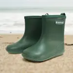 日本KIDS FORET B81824GR 軍綠色 兒童雨鞋