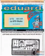 EDUSS133 1:72 Eduard Zoom PE - Ju 87D Stuka (ITA kit)