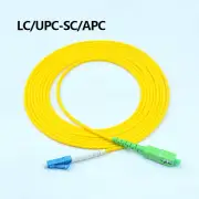 LC/UPC-SC/APC fiber patch cord jumper cable,3.0mm,3/5/10/15 Meters