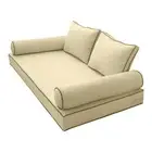 COVER ONLY STYLE 1 Mattress Pillow Daybed Porch Swing Contrast Trim Crib AD103