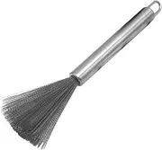 Pan Cleaning Brush Dishwashing Brush Work on Tools Wok Spong Sink Nail Brush for Cleaning Fingernails Plate Dishes Pot Cleaning Brush Scrub Brush Stainless Steel Brush for Kitchen Generic