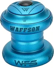 NV.73 1 Inch CNC Alloy Threadless Headset with Top Cap, Blue, HS03ZQBLU