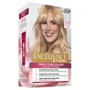 L'Oreal Paris Excellence Creme Hair Colour 10.21 Very Light Pearl Blonde
