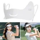 Ice Silk Half Face Cover UV Blocking Sun Mask Women's Face Mask for Outdoor