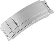 [BGBLKLGPPN] Stainless Steel 9 * 9mm Micro Adjust Glide Lock Buckle Clasp For Rubber Strap Screw Connect Gold Silver Rose Rosegold Tools Strap buckle