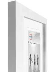 Gallery Wall Set - 8 White Photo Frames
