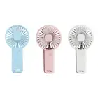 Portable USB Desk Fan Handheld Fan for Travel, Commute, Office