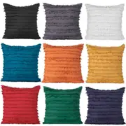 Striped Boho Tassels Fringe Cushion Cover