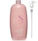 ALFAPARF SEMI DI LINO NUTRITIVE LOW SHAMPOO 1 LITRE FOR MOISTURE WITH PUMP