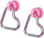 [LIGHUFEIC] 2Pcs Inserts Hooks Accessories for Bogg Bag and Simply Southern Tote,Charms Key Holder cute Carabiner for Bogg Bags Keychain