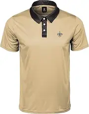 FOCO NFL Unisex-Adult NFL Team Logo Polo Short Sleeve Polyester Shirt