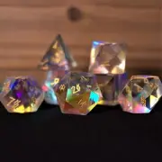 Elder Runes Prism Glass Dice Set Brand New