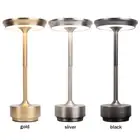 Retro LED Table Lamp Rechargeable Bedside Lamp Eye Protection for Hotel Cafe Bar