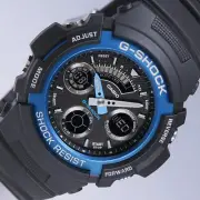 CASIO G-SHOCK AW-591-2A Analog & Digital Quartz Shock-Resistant Black