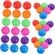 TOYANDONA Toddler Play Balls 100pcs Mini Game Balls Beach Toy Set Safe for Indoor