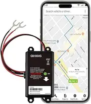 2-Wire Battery-Mounted Real-Time GPS Tracker for Cars, Trucks, Equipments, Heavy-Duty Vehicles - Subscription Required