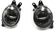 Fog Lights Car Lights Car-Styling Halogen Front Fog Light Lamp With Bulbs For A4 B6 RS4 2001 2002 2003 2004 2005 Fog Light Lamp Assembly(R Side)