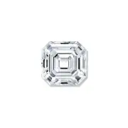 2Ct Asscher Loose Cut Lab Grown Diamond Beautiful D Color VVS1 Clarity Certified