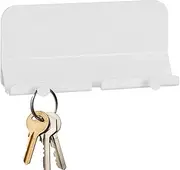 Phone Charging Station, Wall Phone Owner | Tablet Non Sliding Stand | Multifunctional Key Organizer, Adhesive Tablet Shelf for Kitchen, Living Room, Bedroom