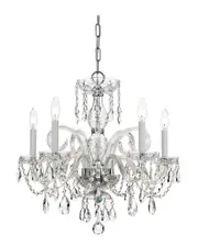 Crystorama 5-Light Traditional Crystal Chandelier