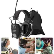 AM FM Radio Headphones Ear Muffs Noise Cancellation Shooting Earmuff Bluetooth