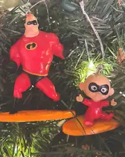 2ct (Bob & Jack Jack) 2024 Disney Christmas Tree Ornaments The Incredibles New