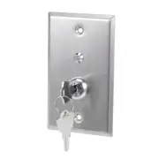 Key Switch Door Switches Release SPST for Access Control w DC 12V Red Green LED