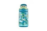 Contigo Kids Autospout 414ml Water Bottle w Straw Drink Container Dinosaur