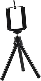 Veemoon Mobile Phone Tripod Tripod for Phone Small Camera Stand Camera Smartphone Desktop Stand Mobile Support Black