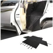 Waterpoof Pet Dog Rear Back Seat Cover Protector Mat For Toyota Prado 2010-17