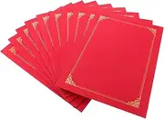 NUOBESTY Diploma Covers Certificate Holders 10pcs Paper Covers for Award Certificates Protection