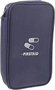 HONMEET Medicine Organizer Bag Empty First Aid Kit for Travel Large Capacity Tear-resistant Oxford Fabric