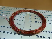 25 feet 16 AWG Silver Plated Copper Kapton Speaker Wire 2 Twisted SPC Vintage