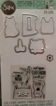 Sizzix Framelits Stamps and Dies Nine Lives