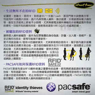 Pacsafe CRUISE ON THE GO 防盜側背包(2L)(女) 黑色(PF20705-BLK)