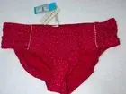 NEW WITH TAGS LADIES SEAFOLLY HARLOW RUCHED SIDE RETRO BIKINI PANTS