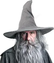 gagift world Wizard Hat, 18IN Large Witch Hat for Witch Costume, Funny Cosplay Accessories for Halloween Costume