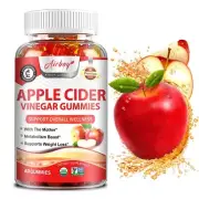 Apple Cider Vinegar Gummies 500mg - Fat Burner, Weight Loss, Digestion, Cleanse